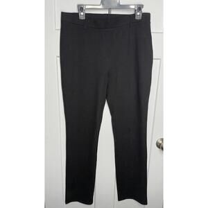 Quince black Ultra stretch straight leg pant size Large